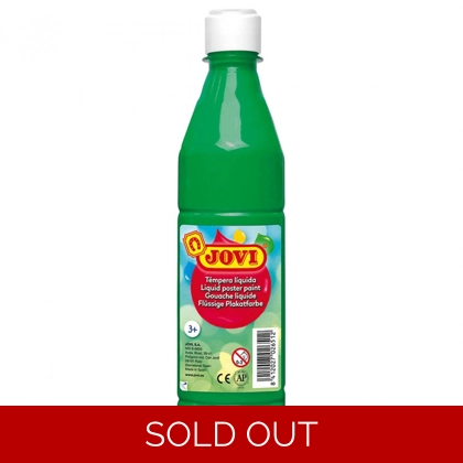 JOVI Liquid Poster Paint Bottle 500ml Medium Green